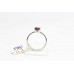 Garnet Ring Silver Sterling 925 Women's Jewelry Handmade Natural Gemstone A773